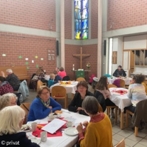 Kirchenbrunch in Magda